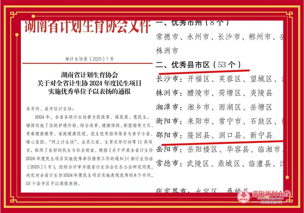 洞口县计划生育委员会等最新项目