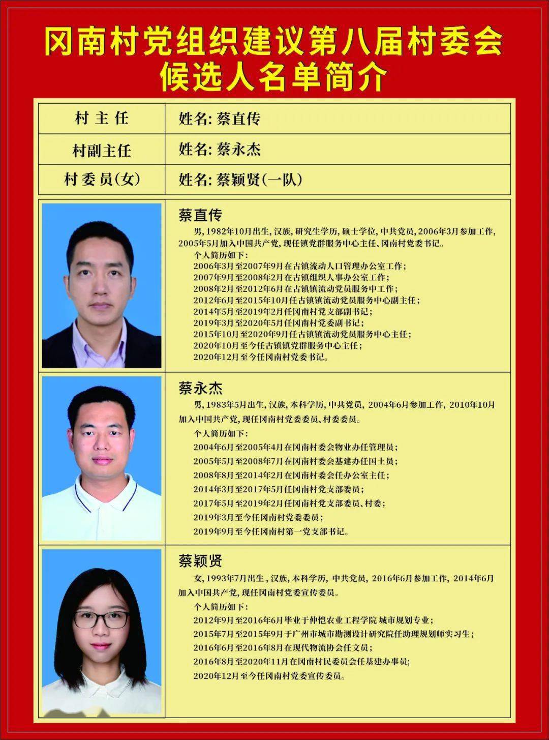 牛角村最新人事任命