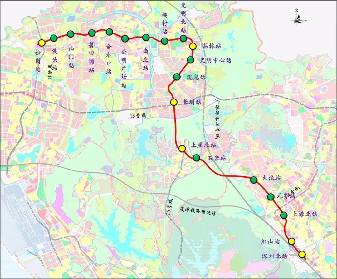 深圳地铁6号线,连接未来,助推城市蓬勃发展