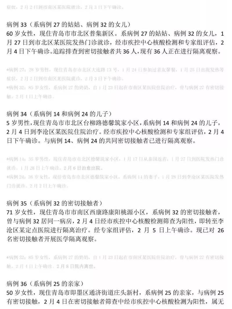 青岛疫情最新确诊病例分析报告